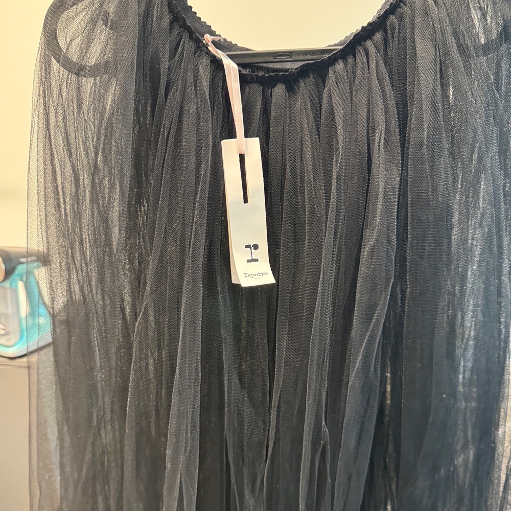 Repetto Black Ruffled Tutu with tags, unworn